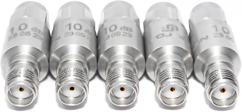 UU TOJOIN SMA Male to Female Attenuator, DC to 8GHz, 50Ohm, 2W, 10dB, 5PCS - Image 1